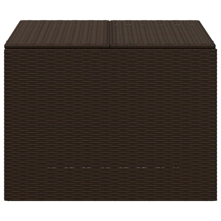 Tuinbox 291 L poly rattan bruin