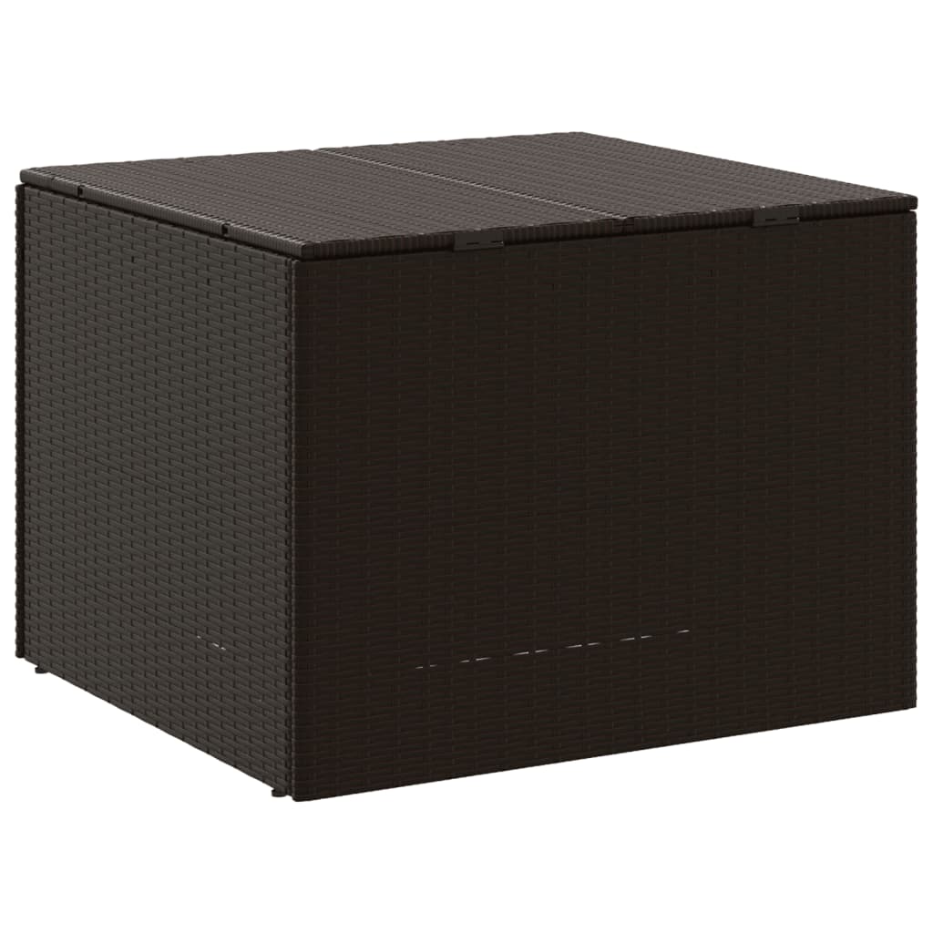 Tuinbox 291 L poly rattan bruin