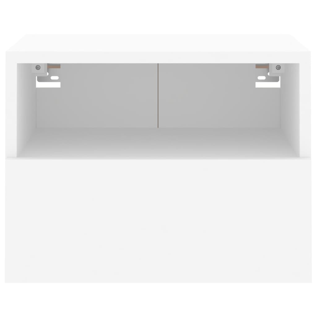 Tv-wandmeubels 2 st 40x30x30 cm bewerkt hout wit