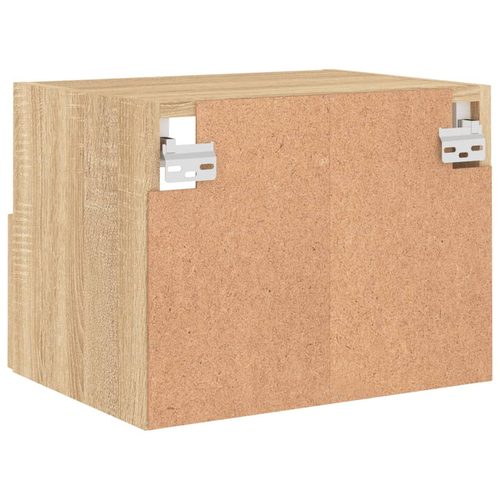 Tv-wandmeubels 2 st 40x30x30 cm bewerkt hout sonoma eikenkleur