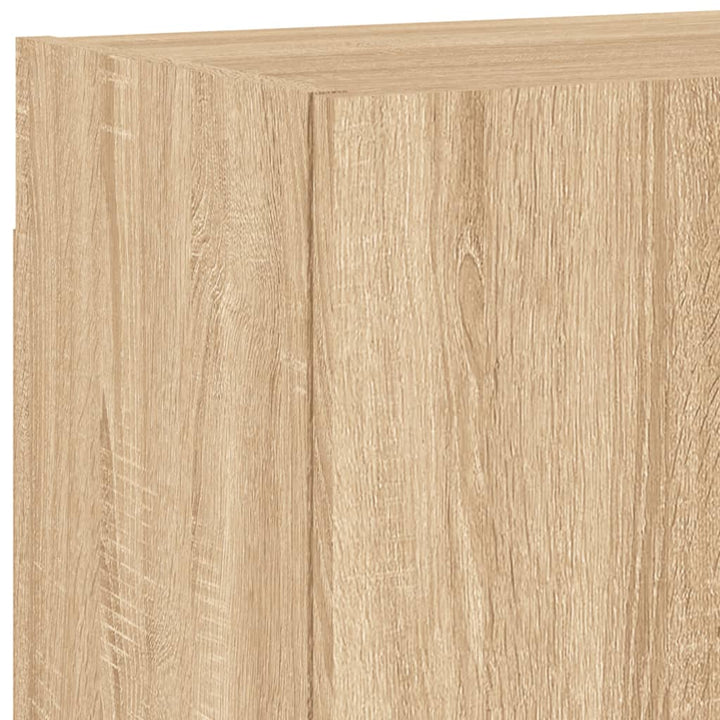 Tv-wandmeubels 2 st 40,5x30x40 cm hout sonoma eikenkleurig