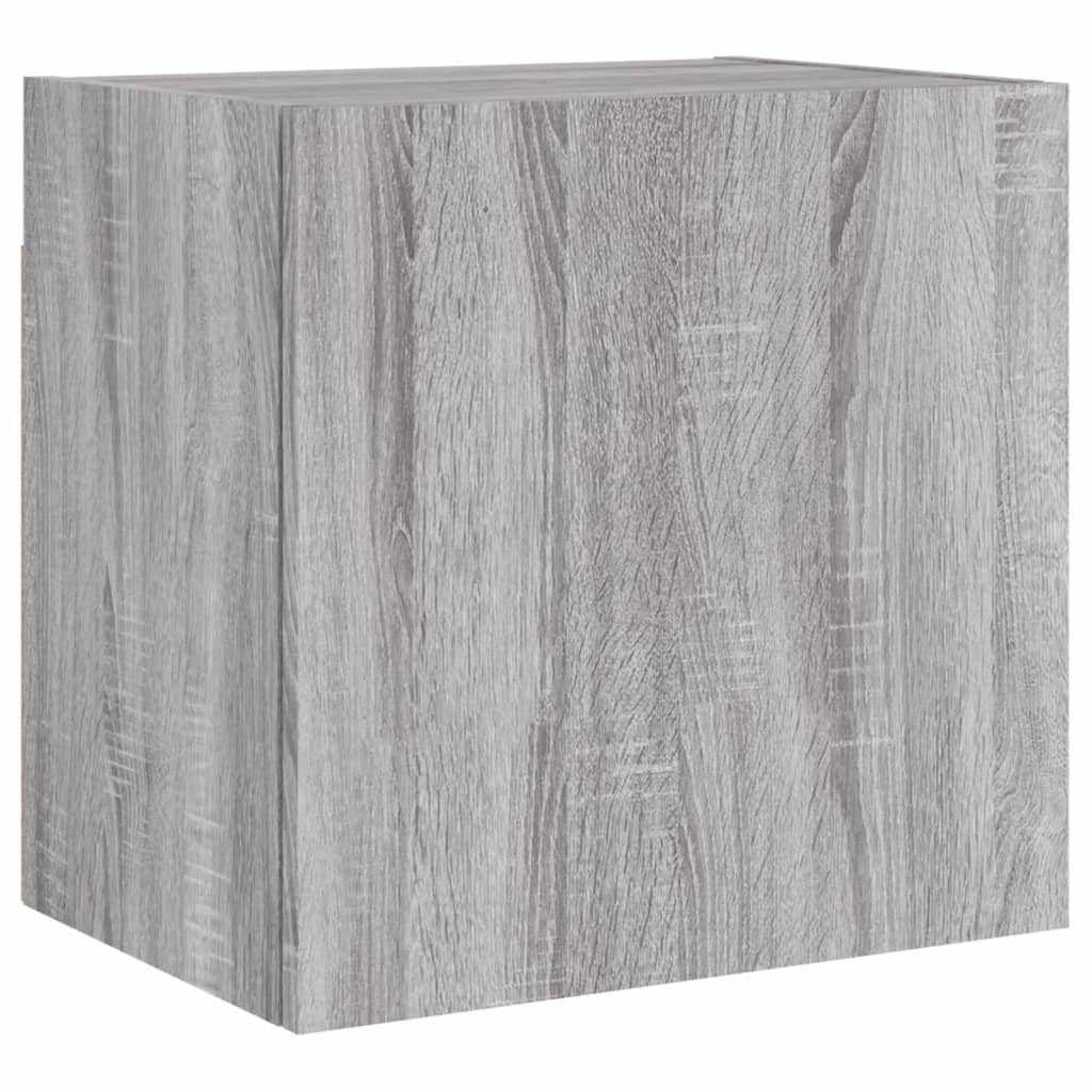 Tv-wandmeubels 2 st 40,5x30x40 cm hout grijs sonoma