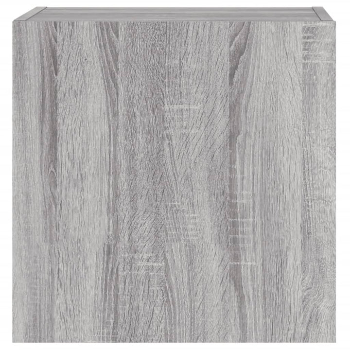 Tv-wandmeubels 2 st 40,5x30x40 cm hout grijs sonoma