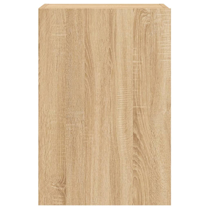 Tv-wandmeubel 40,5x30x60 cm bewerkt hout sonoma eikenkleurig