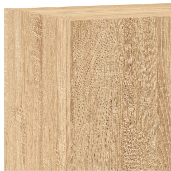 Tv-wandmeubel 40,5x30x60 cm bewerkt hout sonoma eikenkleurig