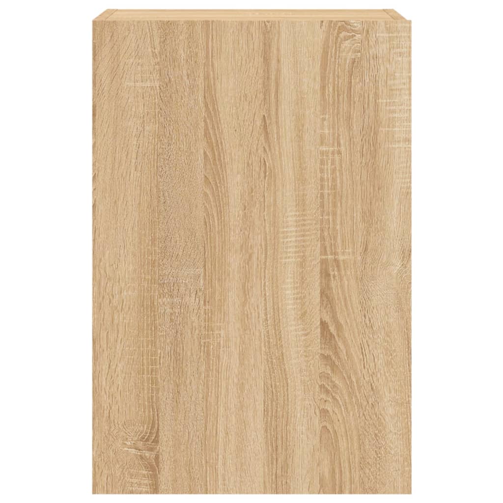 Tv-wandmeubels 2 st 40,5x30x60 cm hout sonoma eikenkleurig