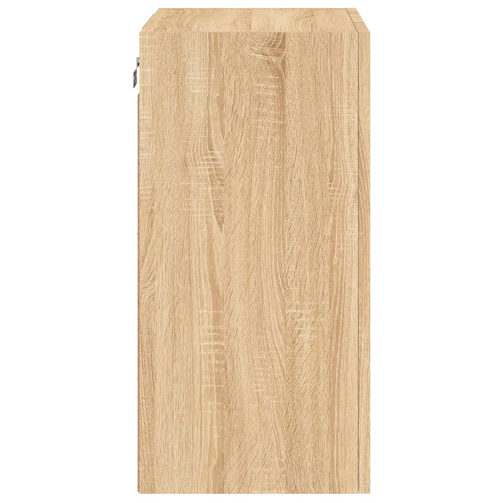 Tv-wandmeubels 2 st 40,5x30x60 cm hout sonoma eikenkleurig