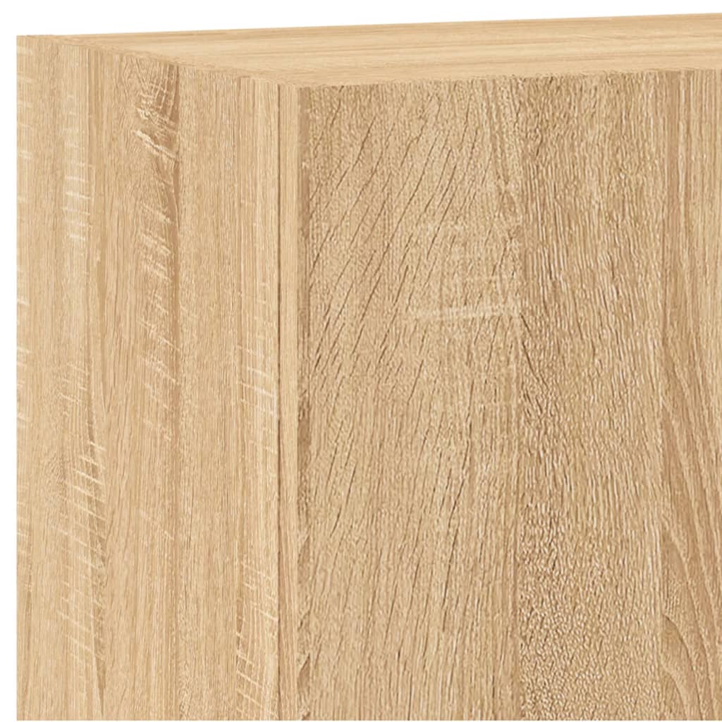 Tv-wandmeubels 2 st 40,5x30x60 cm hout sonoma eikenkleurig