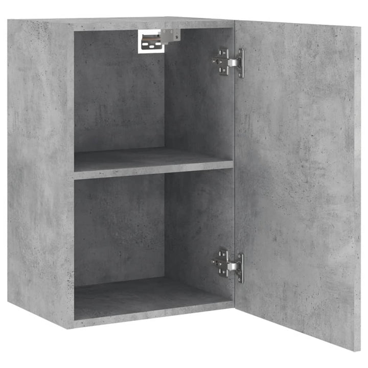 Tv-wandmeubels 2 st 40,5x30x60 cm bewerkt hout betongrijs