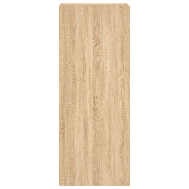 Tv-wandmeubel 40,5x30x102 cm bewerkt hout sonoma eikenkleurig