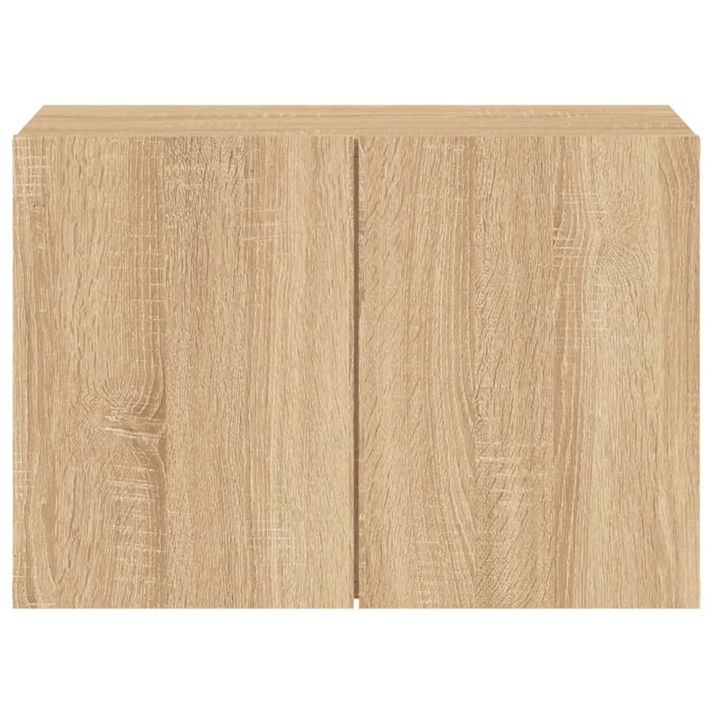 Tv-meubel wandgemonteerd 60x30x41 cm sonoma eikenkleurig