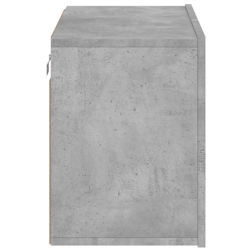 Tv-meubel wandgemonteerd 60x30x41 cm betongrijs