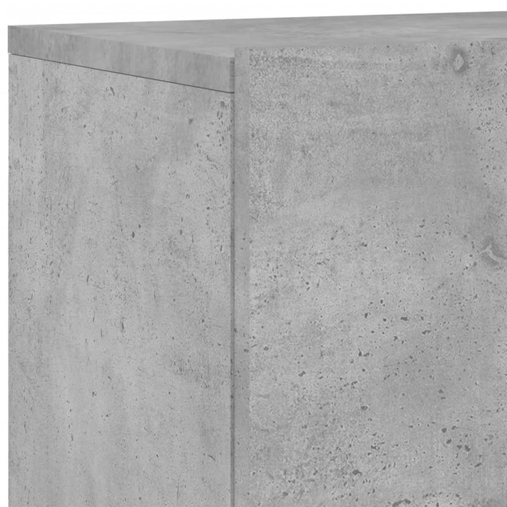 Tv-meubel wandgemonteerd 60x30x41 cm betongrijs