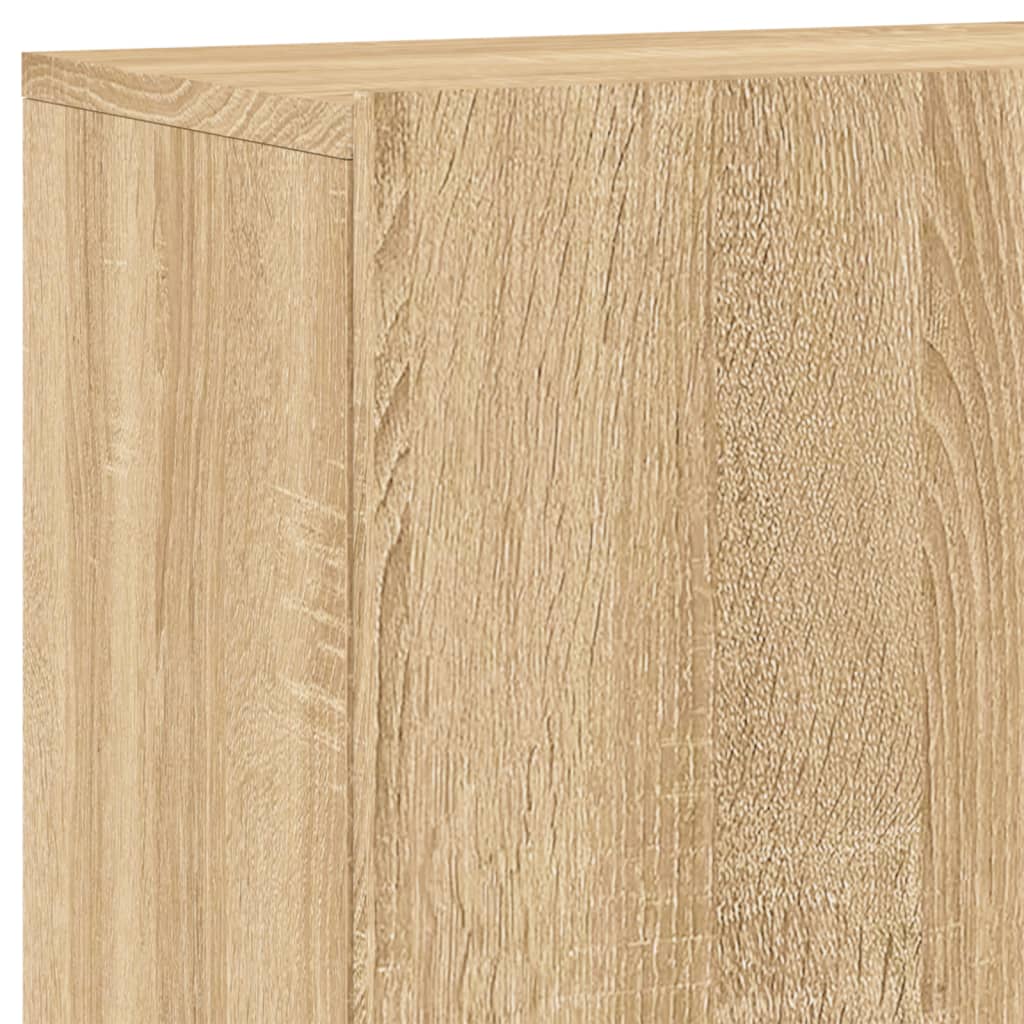 Tv-meubel wandgemonteerd 100x30x41 cm sonoma eikenkleurig