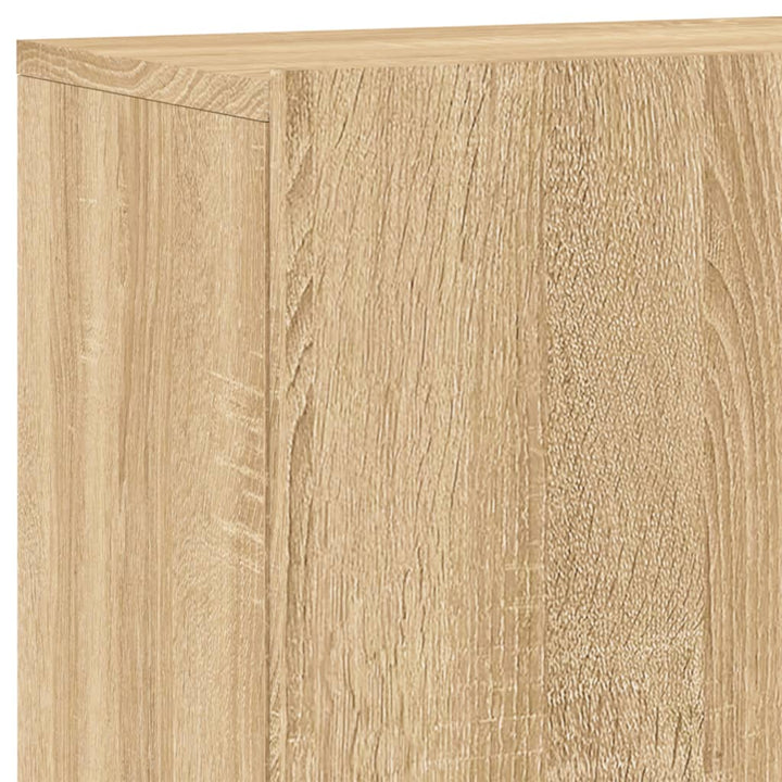 Tv-meubel wandgemonteerd 100x30x41 cm sonoma eikenkleurig