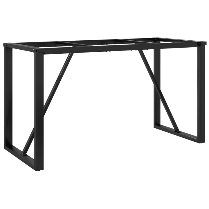 Eettafelpoten O-frame 140x60x73 cm gietijzer