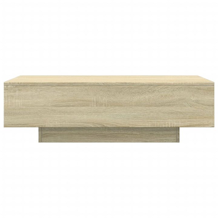 Salontafel 100x49,5x31 cm bewerkt hout sonoma eikenkleurig