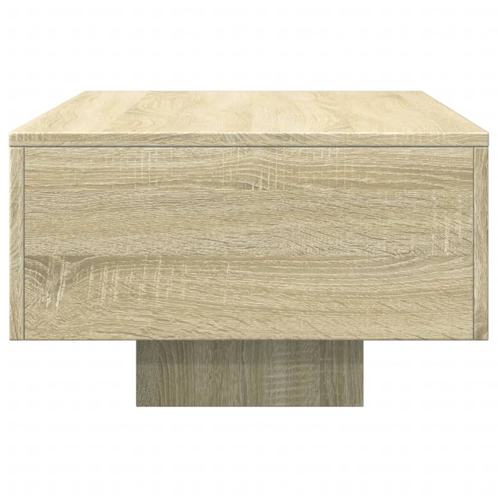 Salontafel 100x49,5x31 cm bewerkt hout sonoma eikenkleurig