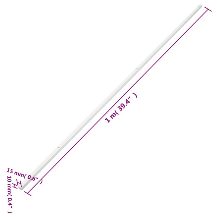 Kabelgoot 15x10 mm 10 m PVC