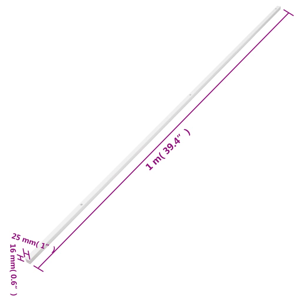 Kabelgoot 25x16 mm 10 m PVC