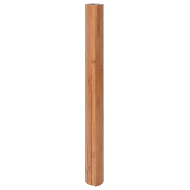 Vloerkleed rechthoekig 60x200 cm bamboe naturel