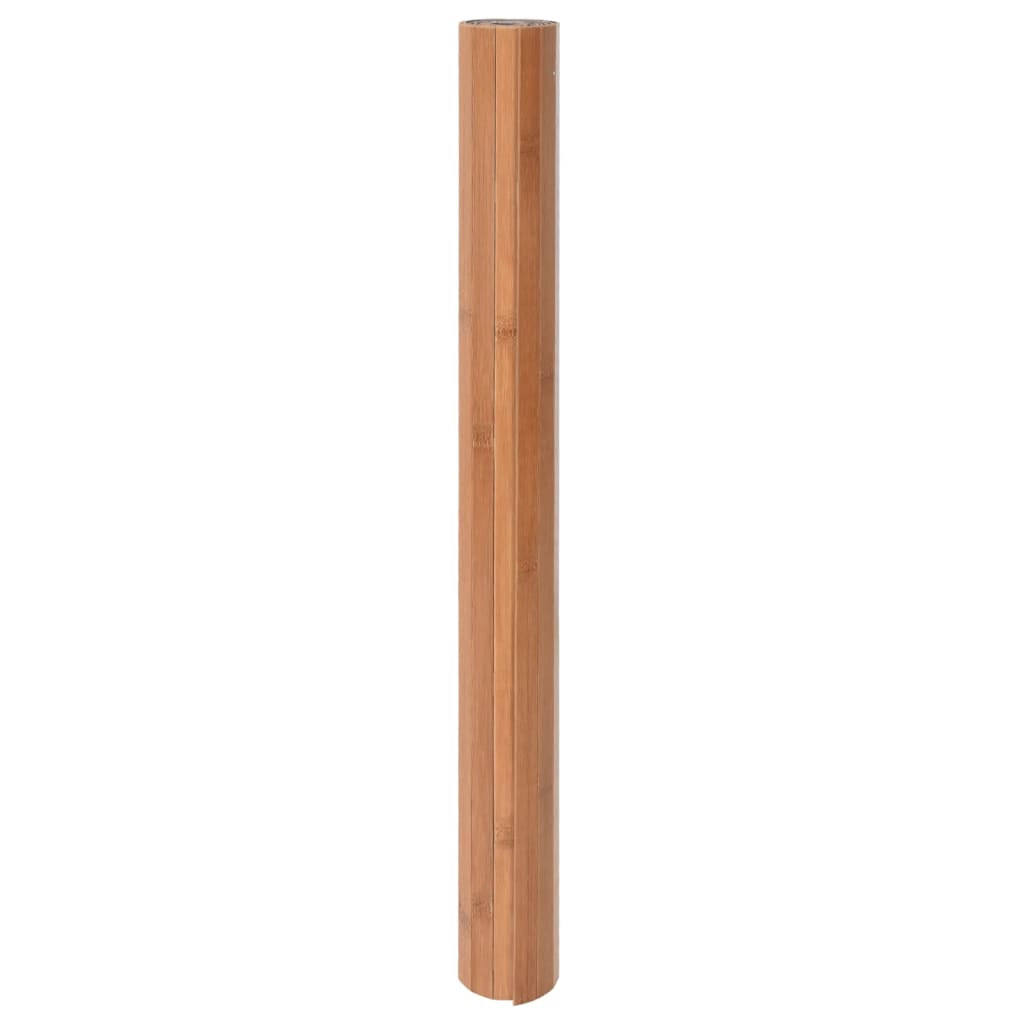 Vloerkleed rechthoekig 70x200 cm bamboe naturel