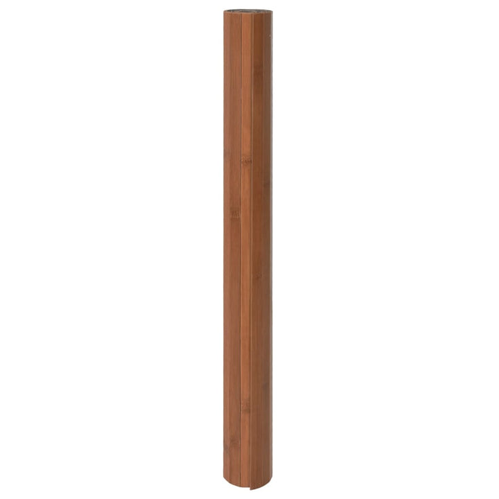 Vloerkleed rechthoekig 70x300 cm bamboe bruin
