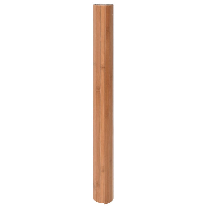 Vloerkleed rechthoekig 100x200 cm bamboe naturel