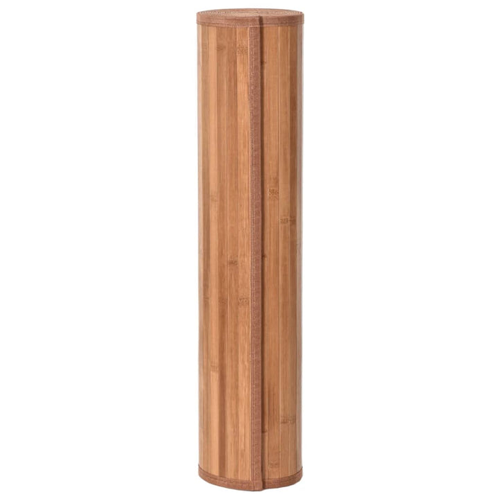 Vloerkleed rechthoekig 60x500 cm bamboe naturel