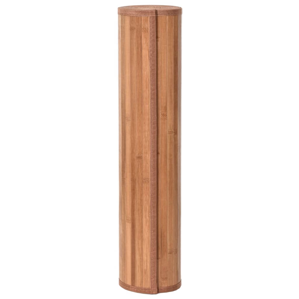 Vloerkleed rechthoekig 60x1000 cm bamboe naturel
