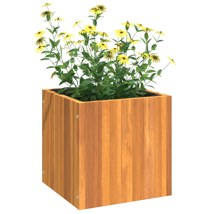 Plantenbak 35x35x35 cm massief acaciahout