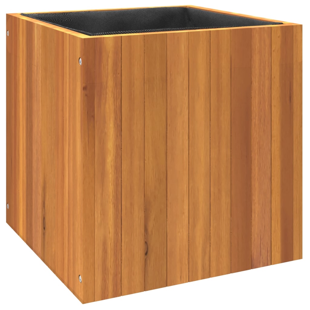 Plantenbak 45x45x45 cm massief acaciahout