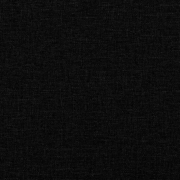 Fauteuil verstelbaar stof zwart