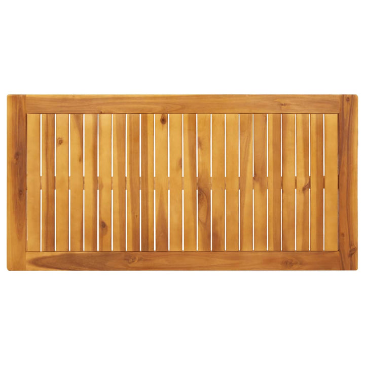 Tuintafel 110x55x75 cm massief acaciahout