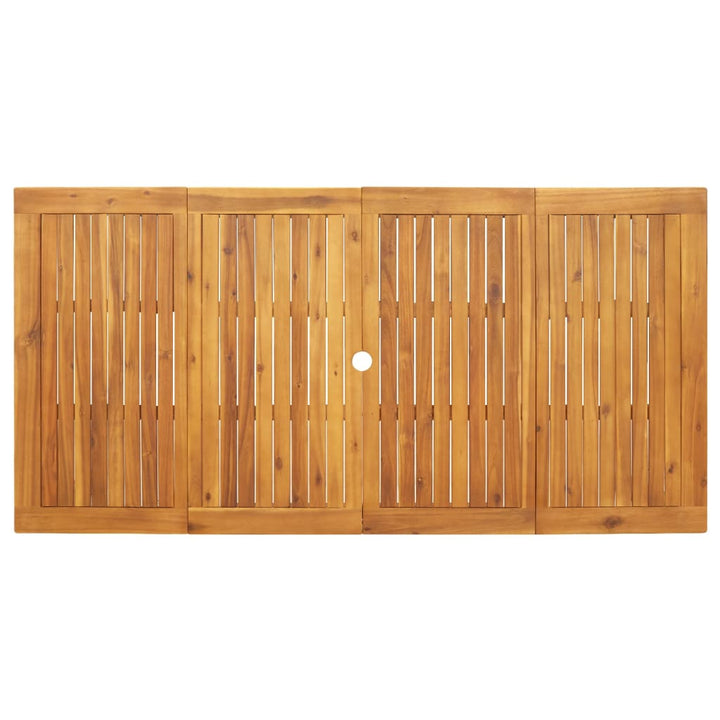 Tuintafel 180x90x75 cm massief acaciahout