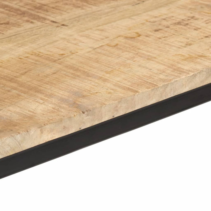 Eettafel 110x55x75 cm massief ruw mangohout