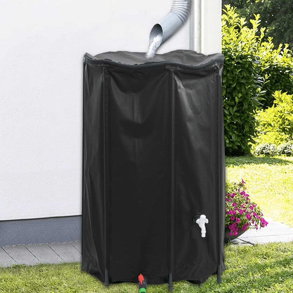 Watertank met kraan opvouwbaar 1000 L PVC