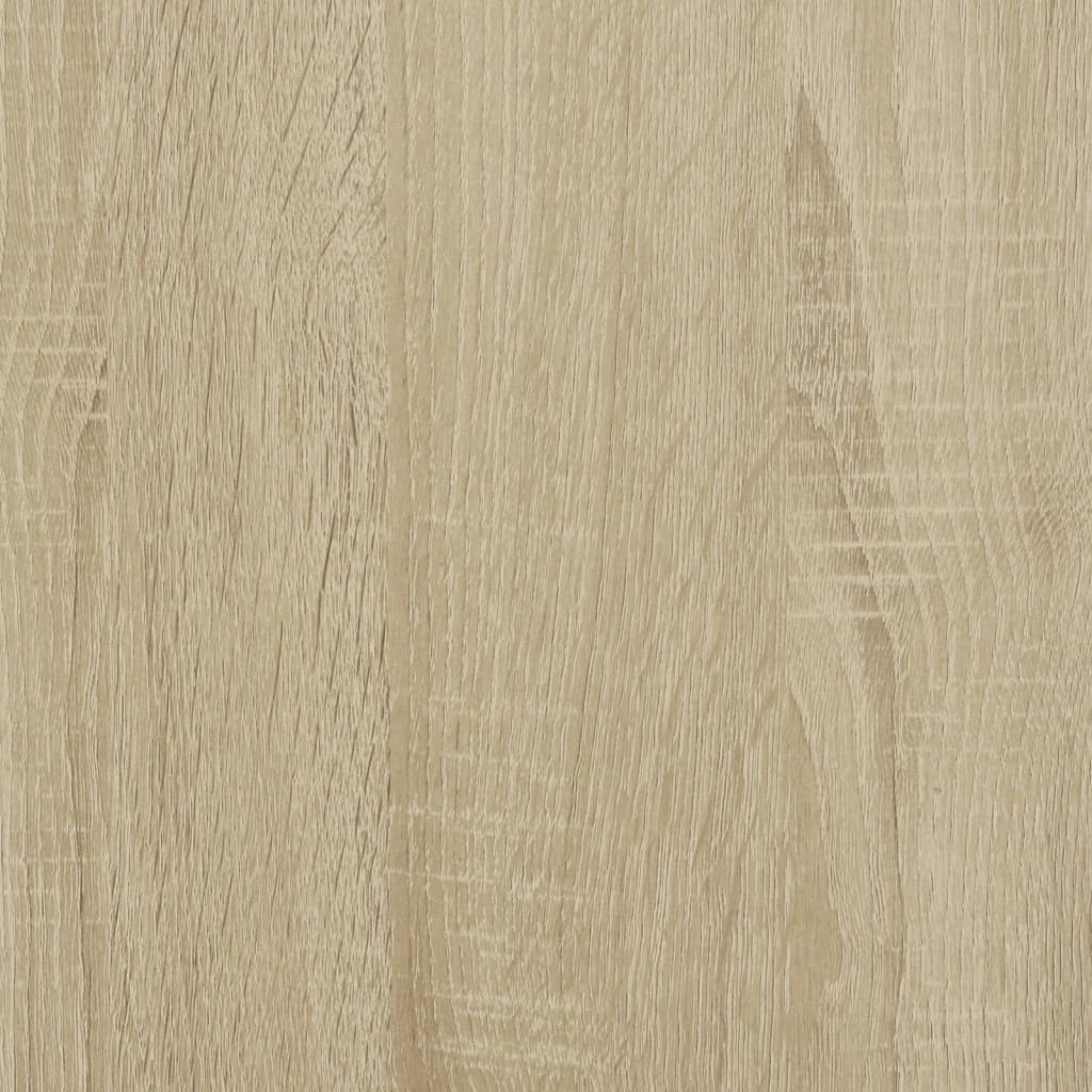 Printerkastje 2-laags 41x28x33,5 cm hout sonoma eiken