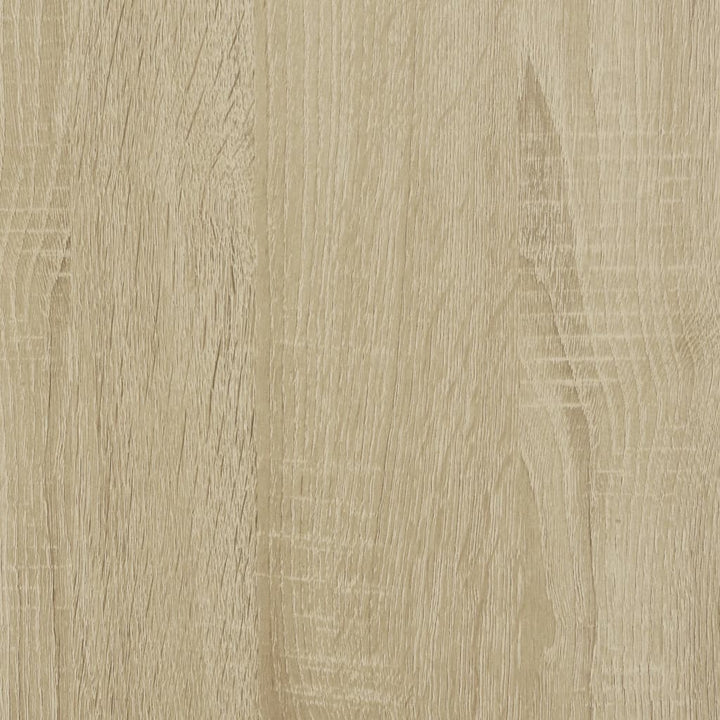 Printerkastje 3-laags 43x48x64 cm bewerkt hout sonoma eiken