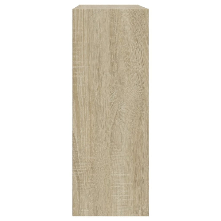 Schoenenkast 60x21x57 cm bewerkt hout sonoma eikenkleurig