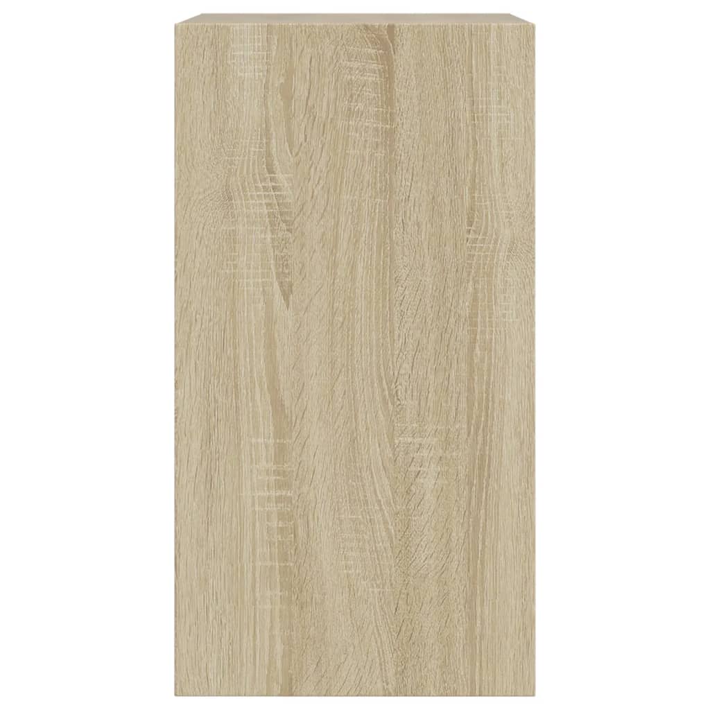 Schoenenkast 60x34x63,5 cm bewerkt hout sonoma eikenkleurig