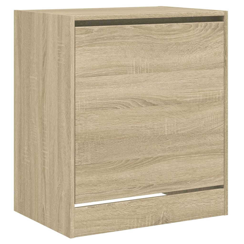 Schoenenkast 60x42x69 cm bewerkt hout sonoma eikenkleurig