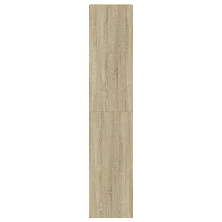 Schoenenkast met 4 klaplades 60x42x204 cm sonoma eikenkleurig