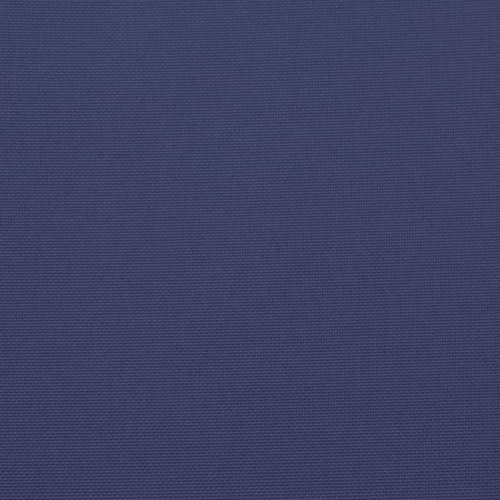 Zitkussen rond ø 60x11 cm oxford stof marineblauw