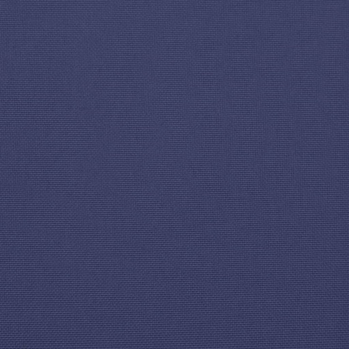 Zitkussen rond ø 60x11 cm oxford stof marineblauw