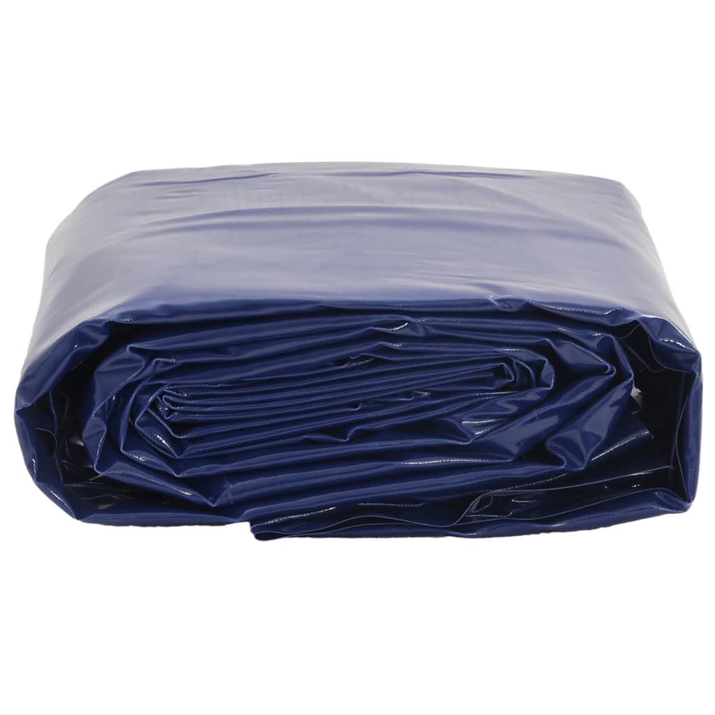 Dekzeil 650 g/m² 4x4 m blauw