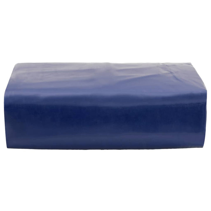 Dekzeil 650 g/m² 4x7 m blauw