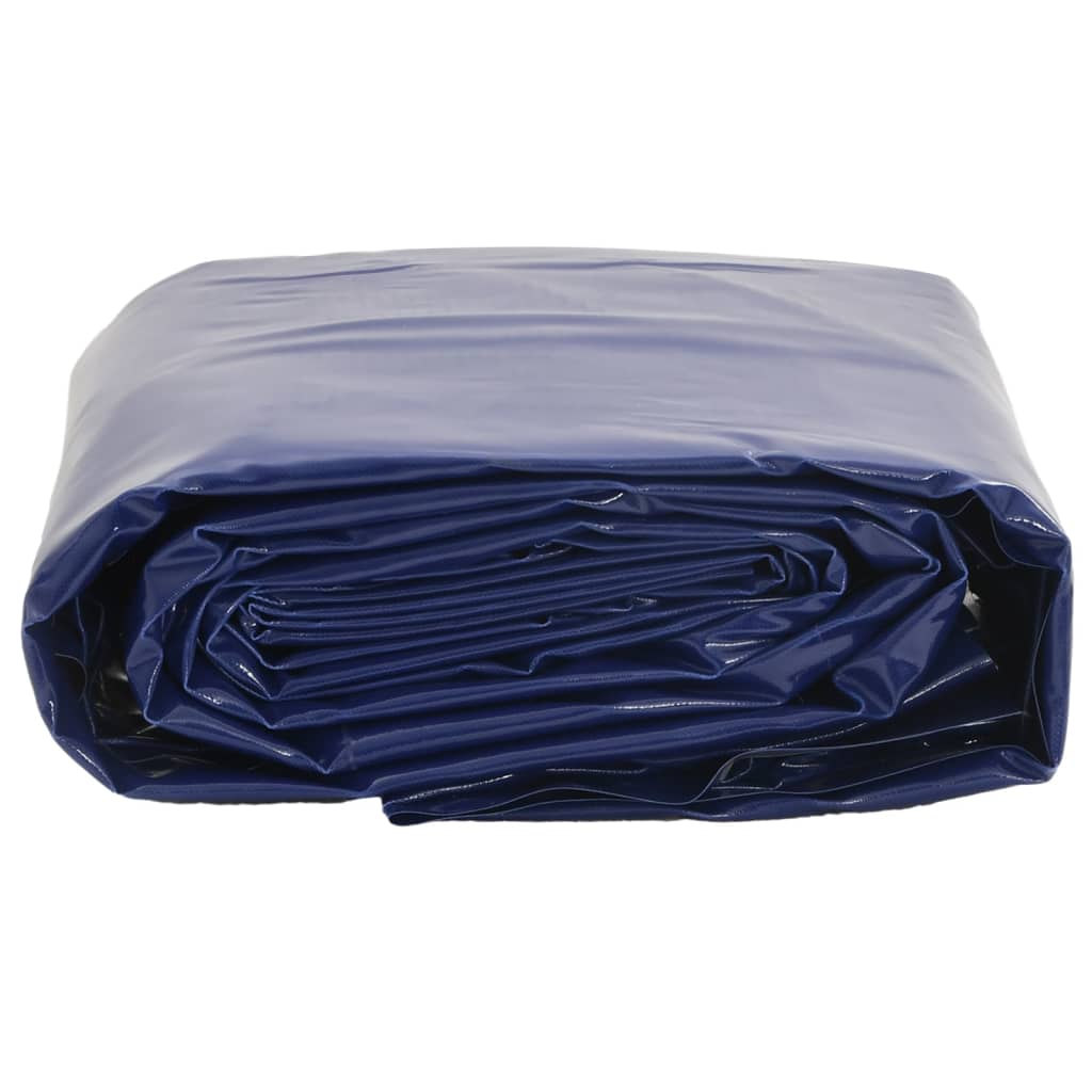 Dekzeil 650 g/m² 4x7 m blauw