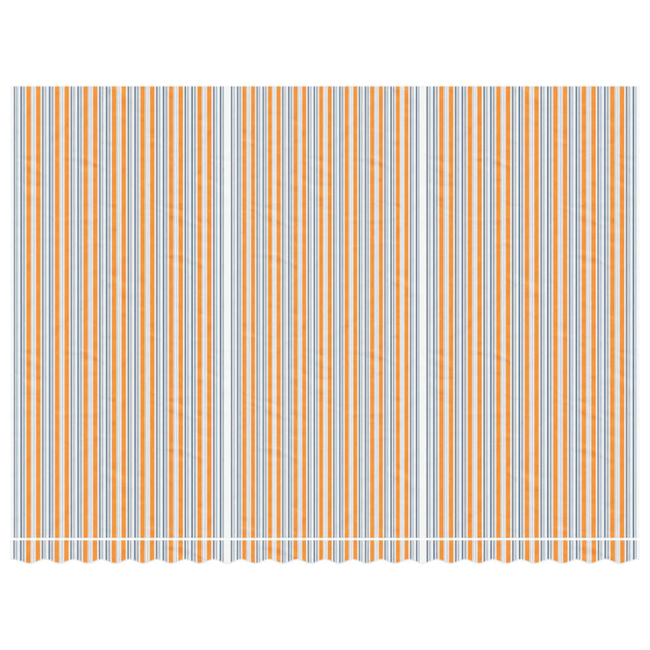 Vervangingsdoek voor luifel gestreept 5x3,5 m meerkleurig