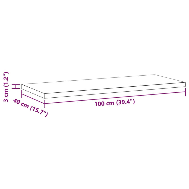 Wandschappen 2 st 100x40x3 cm roestvrijstaal zwart